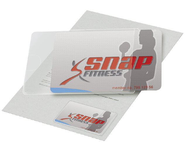 Sac carte de visite 3L 10106 60x95mm autocollant 10 pièces