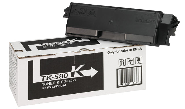 Kyocera - Toner kyocera tk-580k zwart