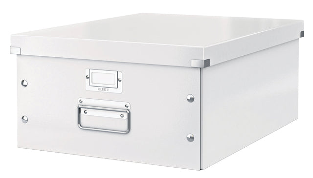 Boîte de rangement Leitz WOW Click & Store 350x188x450mm blanc