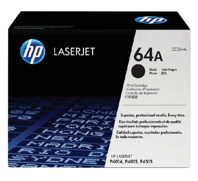 HP - Tonercartridge hp cc364a 64a zwart