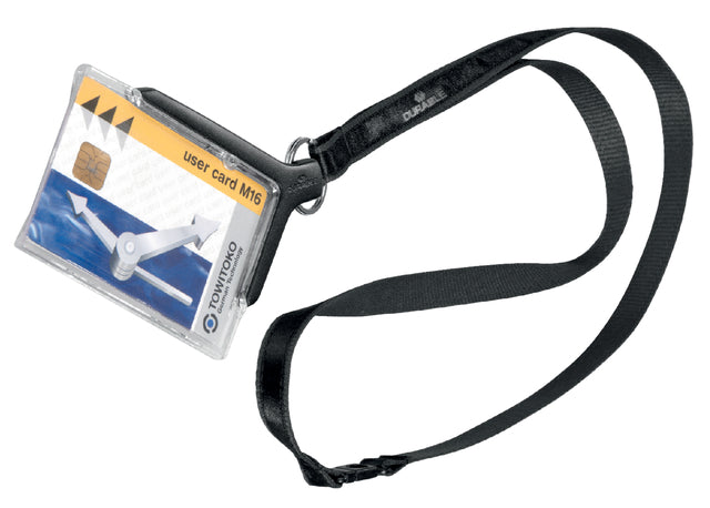 Durable - Veiligheidspashouder durable 8207 textielkoord dgs