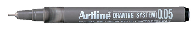 Feutre fin Artline 0,05 mm noir | 12 pièces