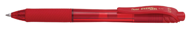 Gel écrivain Pentel Energel-X rouge 0,4 mm | 12 pièces