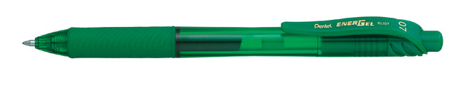 Stylo gel Pentel Energel-X vert 0.4mm