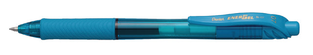 Gel écrivain Pentel Energel-X bleu clair 0,4 mm | 12 pièces