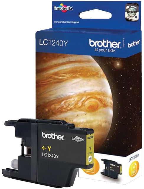 Brother - Inktcartridge brother lc-1240y geel