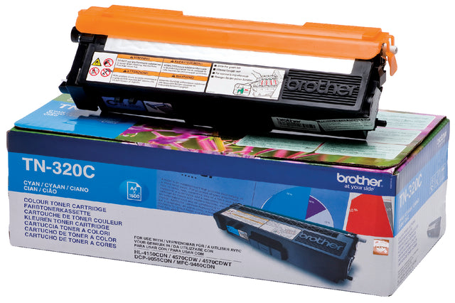Brother - Toner brother tn-320c blauw