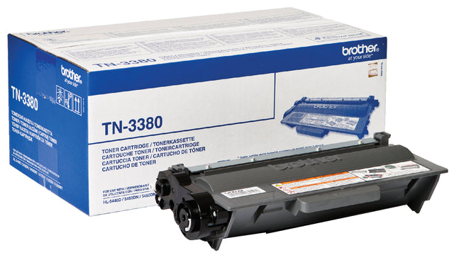 Brother - Toner brother tn-3380 zwart
