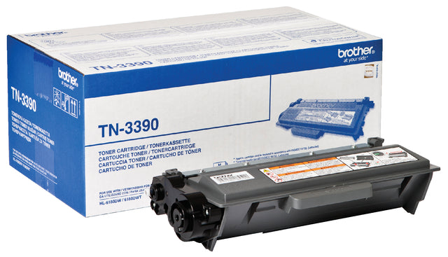 Brother - Toner brother tn-3390 zwart