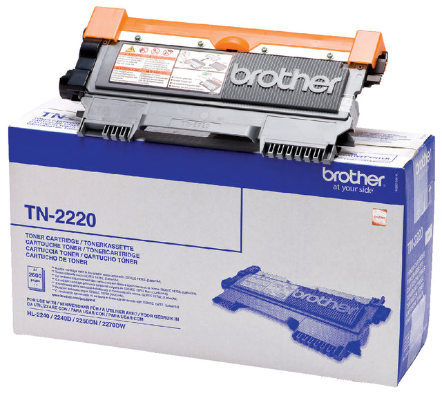 Brother - Toner brother tn-2220 zwart 2.6k | 3 stuks