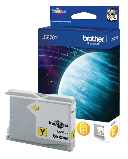 Brother - Inktcartridge brother lc-970y geel