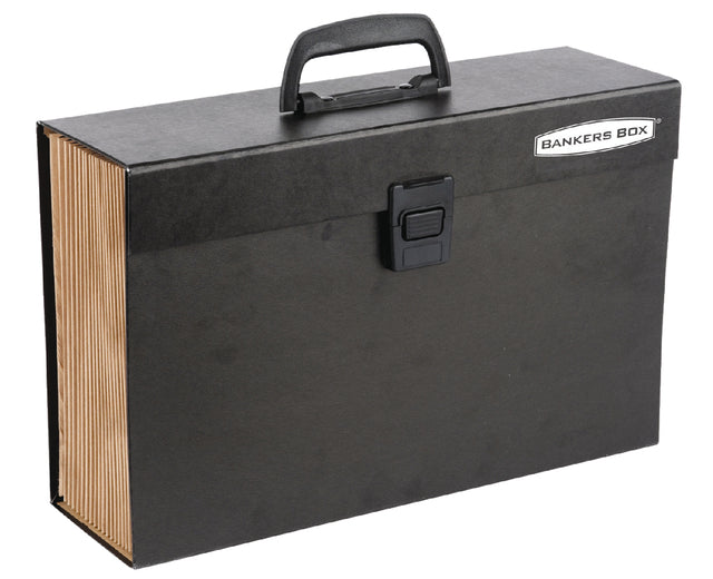 Mallette de tri Bankers Box Handifile 19 compartiments noir