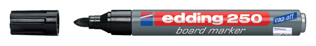 Edding - Whiteboardmarker edding 250 rond 1.5-3mm zwart