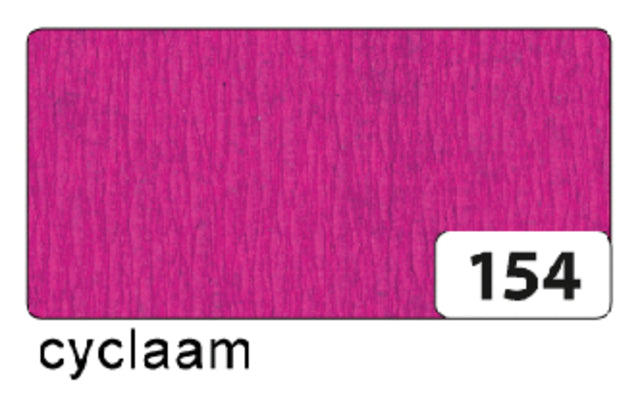 Folia - Crêpepapier folia 250x50cm nr154 cyclaam