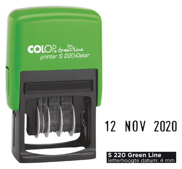 Colop - Datumstempel colop 220 green