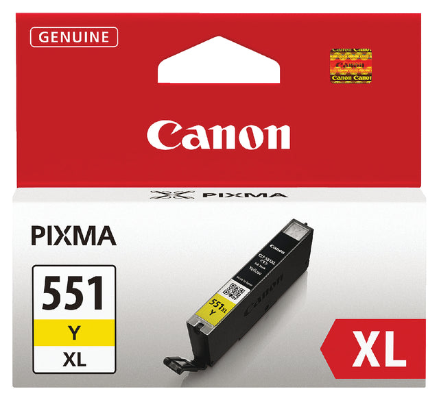Canon - Inktcartridge canon cli-551xl geel