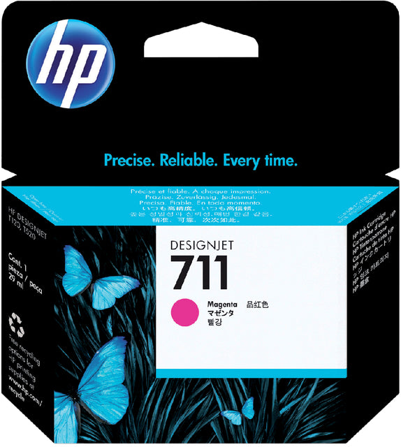 HP - Inktcartridge hp cz131a 711 rood