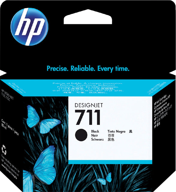 HP - Inktcartridge hp cz133a 711xl zwart