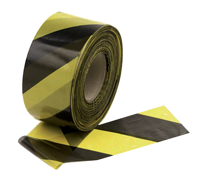 Ruban de signalisation IEZZY 250m jaune/noir