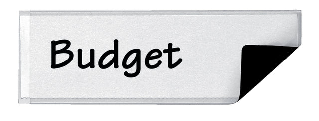 Porte-étiquette 3L 10810 25x75mm magnétique