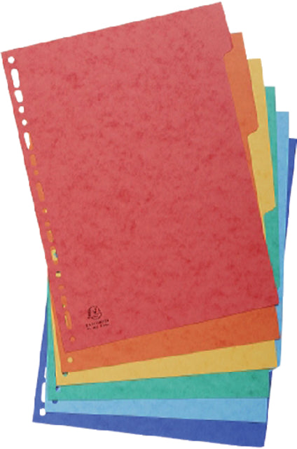 Exacompta - Tabbladen exacompta 225x297mm 11gaats 6del glans