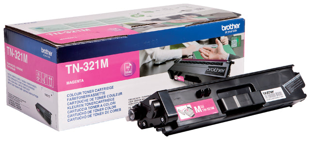 Brother - Toner brother tn-321m rood