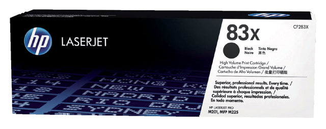 HP - Tonercartridge hp cf283x 83x zwart
