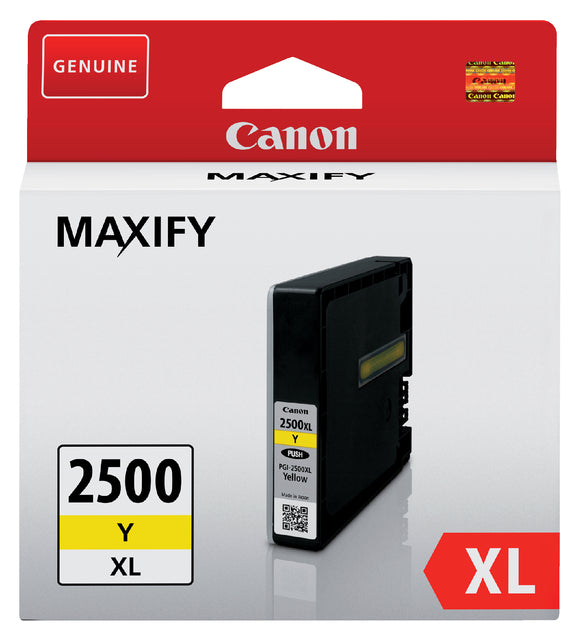 Canon - Inktcartridge canon pgi-2500xl geel