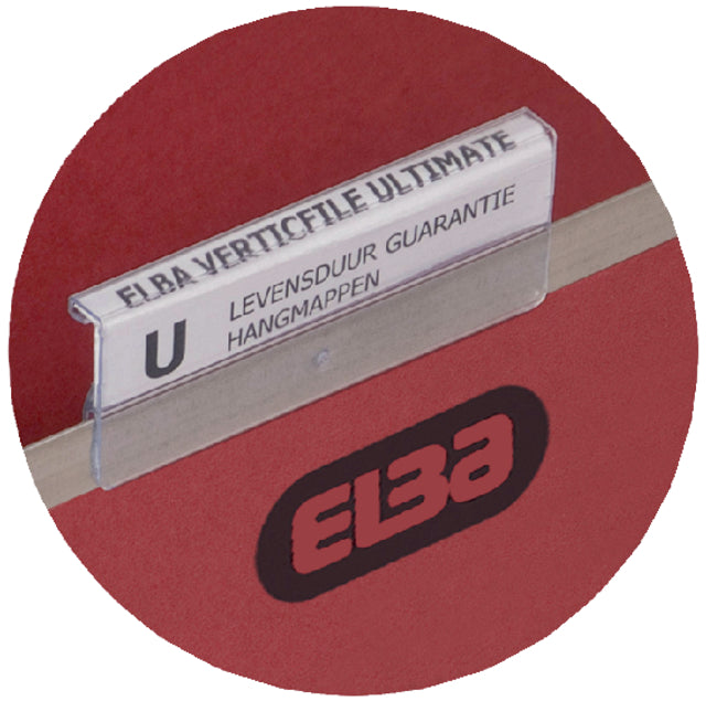 Riders Elba pour dossiers suspendus vertifile 65mm transparent
