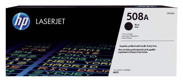 HP - Tonercartridge hp cf360a 508a zwart