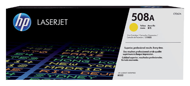 HP - Tonercartridge hp cf362a 508a geel