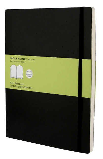 Moleskine - Notitieboek moleskine xl 190x250mm blanco sc zwart