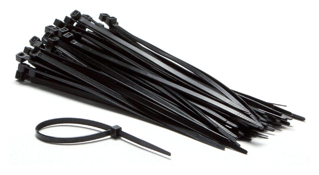 Bandes de reliure IEZZY nylon 4,8x200mm D 49,5mm noir | 10 morceaux