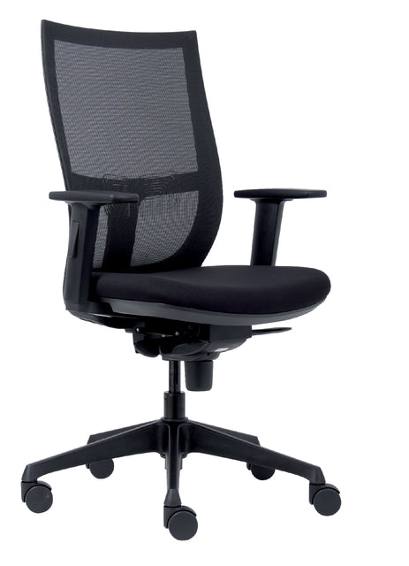 Euroseats - Bureaustoel euroseats curve 001 zwart