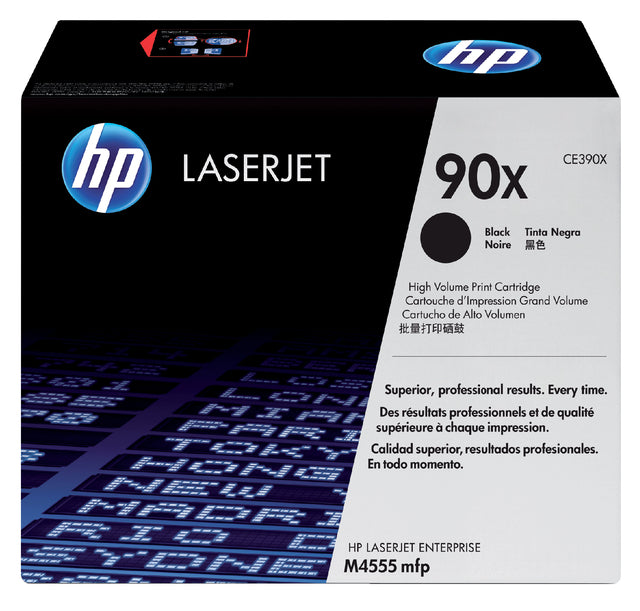 HP - Tonercartridge hp ce390x 90x zwart