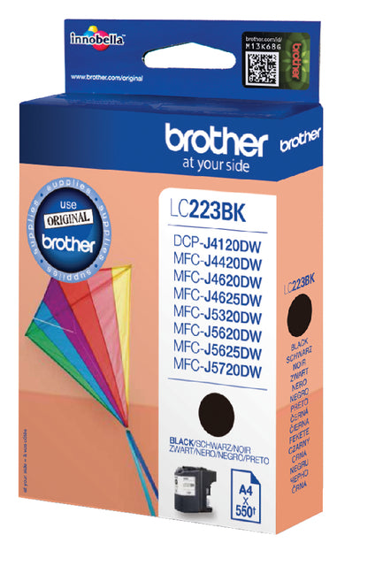 Brother - Inktcartridge brother lc-223bk zwart