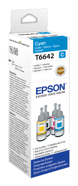 Recharge d'encre Epson T6642 bleu