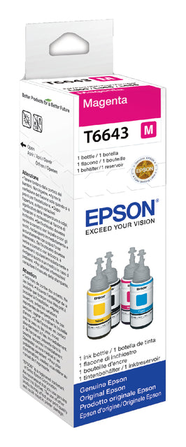 Recharge d'encre Epson T6643 rouge