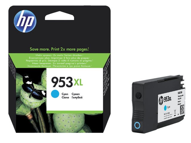 HP - Inktcartridge hp f6u16ae 953xl blauw
