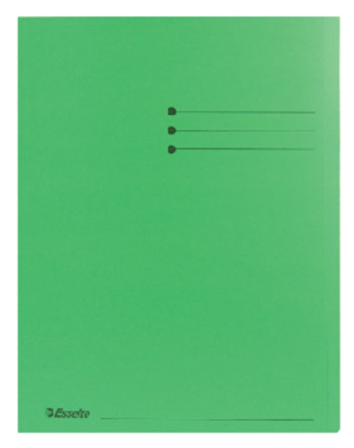 Chemise pliante Esselte A4 manille 180gr vert