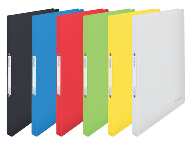 Classeur à anneaux Esselte Vivida A4 2 anneaux O-mech 16mm PP assortis | 24 pièces