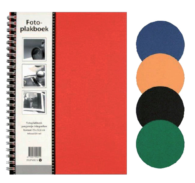 Papyrus - Plakboek papyrus 160x215mm 40 vel assorti | 10 stuks