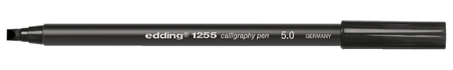 Edding - Kalligrafiepen edding 1255 5.0mm zwart