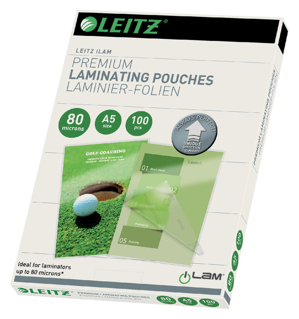 Leitz - Lamineerhoes leitz ilam a5 2x80micron