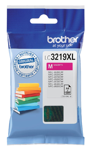 Brother - Inktcartridge LC-3219XLM rood