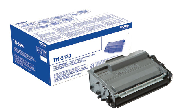 Brother - Toner brother tn-3430 zwart