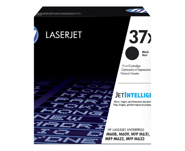 HP - Tonercartridge hp cf237x 37x zwart