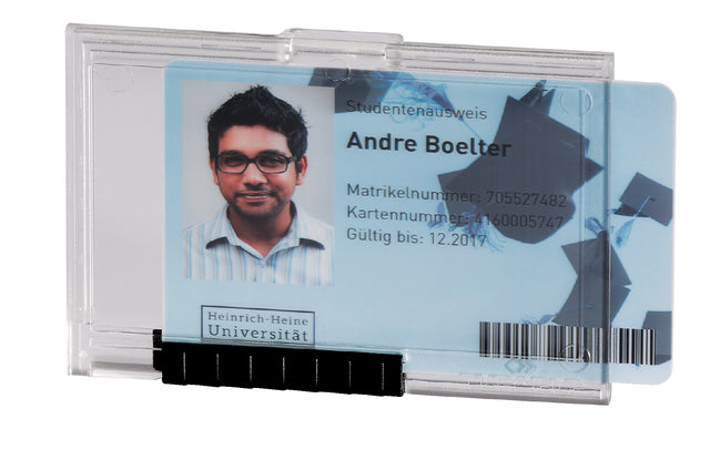 Durable - Badge durable 8922 pushbox mono 10 stuks