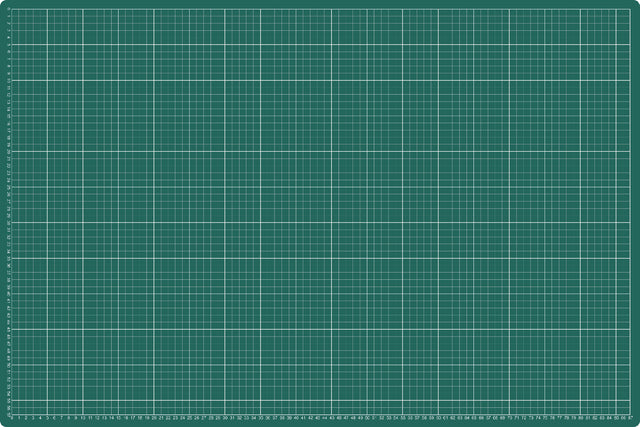 Tapis de découpe A1 900X600mm vert