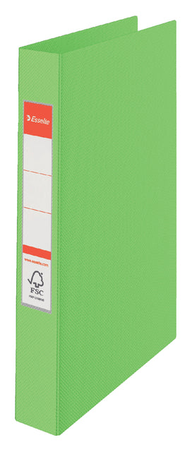Classeur à anneaux Esselte A4 23 anneaux O-mech 19mm PP vert | 10 morceaux